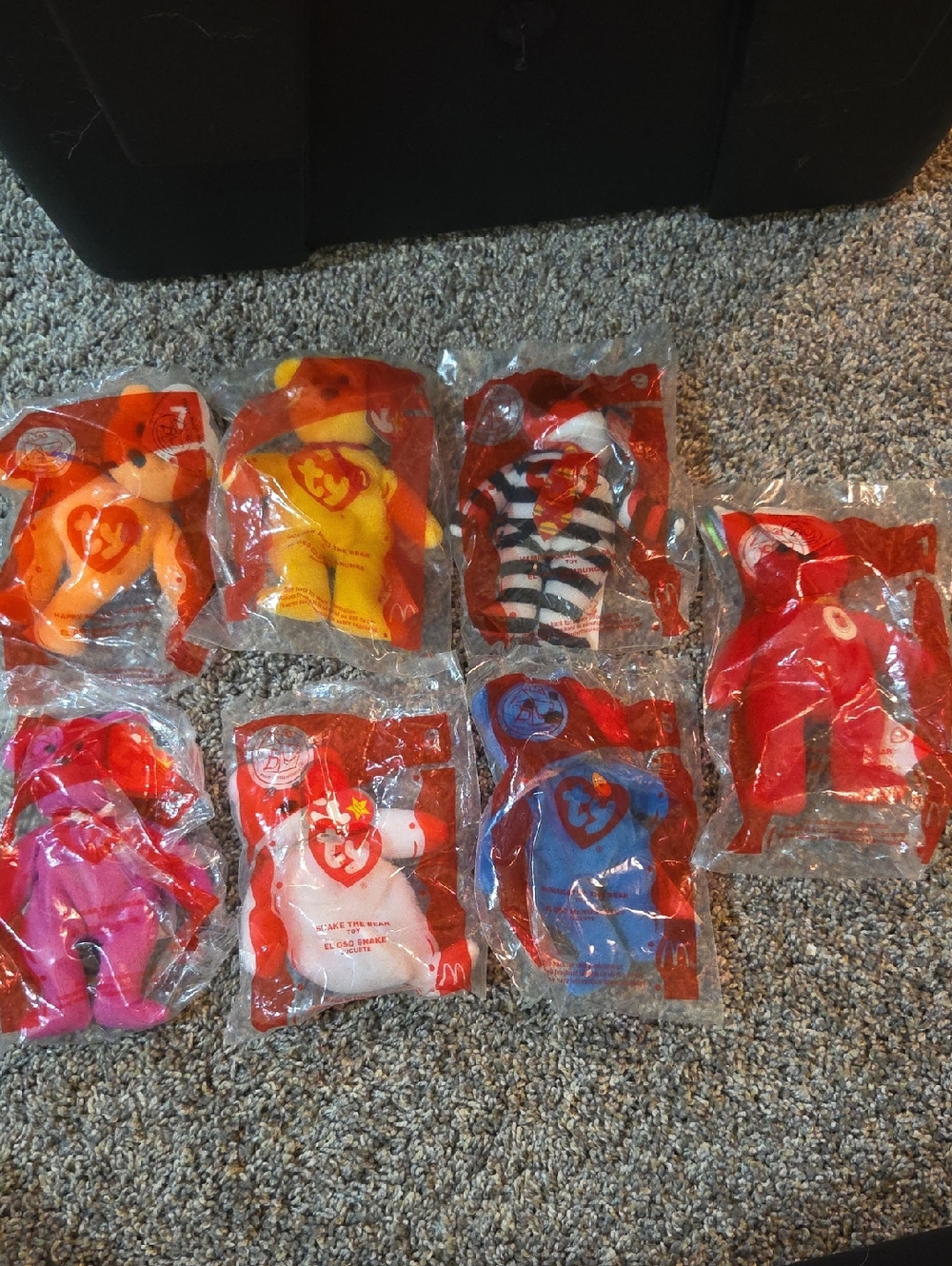 Ty Beanie Babies Lot - 25th Anniversary Mcdonalds Bears - Vintage Collectible